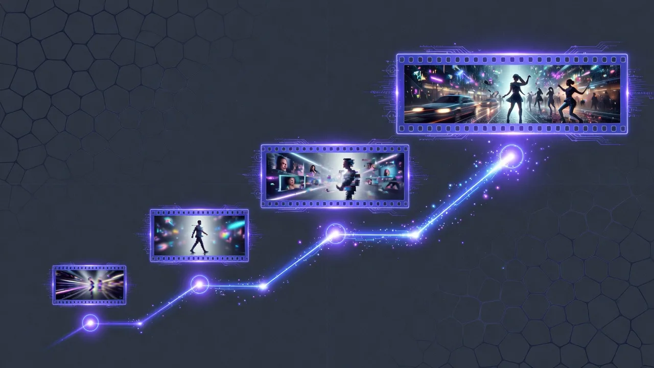 Wan 系列从 2.x 到 Wan 3.0 的能力演进示意